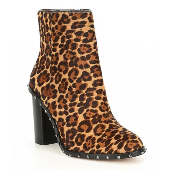 Gianni Bini Shoes - NEW Gianni Bini | Cheetah Print Booties with Studs